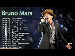 Bruno Mars Ultimate Mix 🎶 24K Magic & More