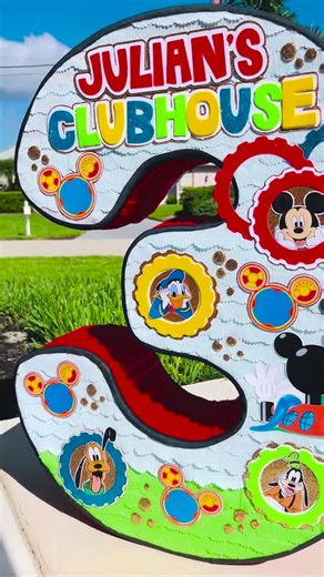 MICKEY MOUSE CLUBHOUSE Pinata 29x19x6 - Etsy