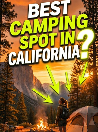 What's the best Camping spot in California? #usa #california #campinglife #outdoor