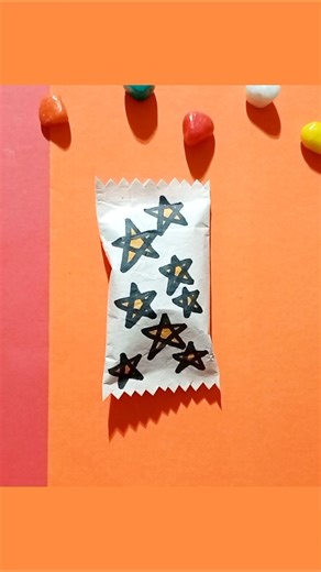 Paper candy 🍬 packing tutorial || Chocolate gift wrapping idea💡#artandcraft #ytshorts #papercraft