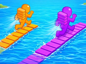 Play Bridge Race 3D | Free Online  Games. KidzSearch.com
