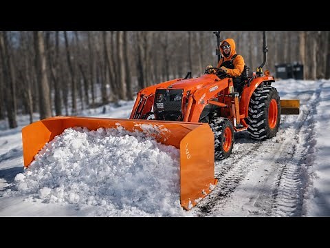 Was The Tractor Snow Pusher ACTUALLY Worth It?