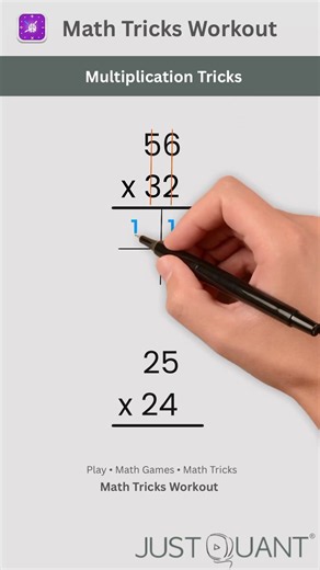 Math Tricks - Multiply any 2 Digit Number - Multiplication Tricks - Vedic Maths #mathstricks