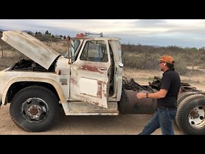 1966 Chevy C60 Start up and Walk-Around