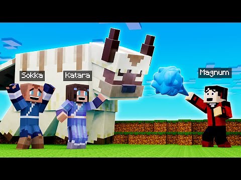 ME CONVIERTO EN EL AVATAR! 🌊🤣 | Minecraft
