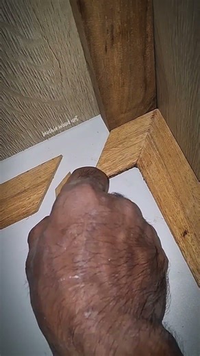 How to Cut Molding Around a Post (Easy Joinery Hack) #tipsandtricks