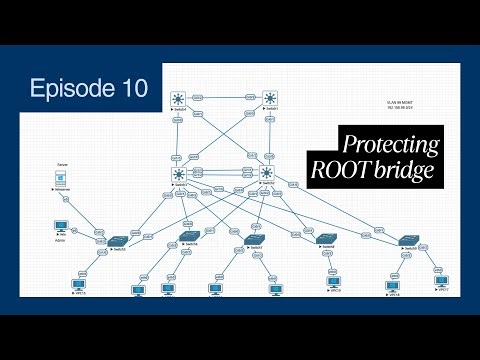 How to Protect Root Bridge in STP | BPDU Guard & Root Bridge Selection Explained #stp