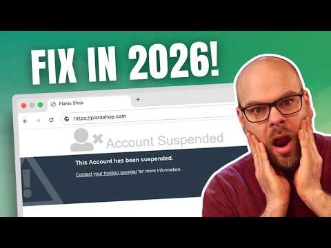 Webhost Suspended Website? Here’s How to Fix It Easily (2026)