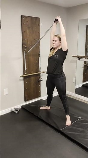 Springboard Pilates Standing Squat Exercises #pilates #springboard