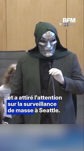 États-Unis: à Seattle, Dr Doom remercie la ville pour toutes les caméras de surveillance