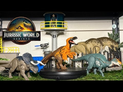 Wild Roars UNBOXED! Jurassic World Rebirth Wave 1 Review (Utahraptor, Maiasaura, Nasutoceratops!