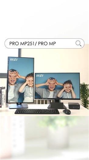 Same space, upgraded canvas. MSI’s latest PRO MP251 Series Monitor enlarge your on-screen workspace and fits on to your desk perfectly. You can complete all the tasks effortlessly by keeping your eyes comfortable. ✅ 24.5” Screen Size ✅ 100Hz Refresh Rate ✅ MSI EyesErgo Technology ✅ VESA Mountable Your visual comfort zone👉 https://msi.gm/S0E054D3 Le dernier moniteur de la série PRO MP251 de MSI élargit votre espace de travail à l'écran et s'adapte parfaitement à votre bureau. Vous pouvez accompl