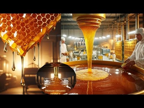 How Honey Is Harvested and Processed for Millions | Inside a Modern Factory (Full Process)