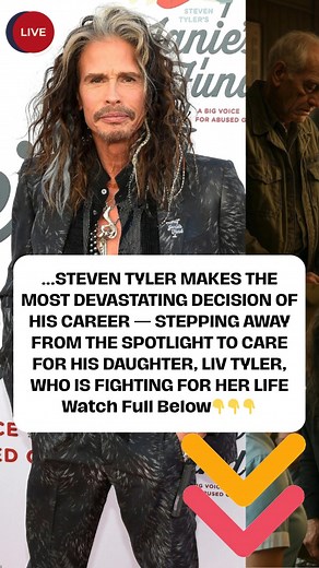 67K views · 1.3K reactions | Watch more: https://americanews365.azontree.com/steven-tyler-makes-the-most-devastating-decision-of-his-career-stepping-away-from-the-spotlight-to-care-for-his-daughter-liv-tyler-who-is-fighting-for-her-life/ | Rock Steven Fans | Facebook