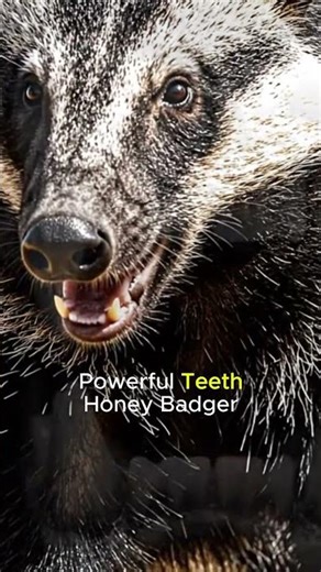 This US Lab Found the Honey Badger’s Secret Teeth 😳