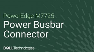 How to replace the Power busbar connector GPU fan on a PowerEdge M7725