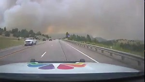 HIGHWAY 93 TIMELAPSE: Check out this timelapse video from our NBC Montana Mobile News Unit driving north on Highway 93 toward Dayton. You can see smoke is causing low visibility along the highway. Officials just closed Highway 93 from Elmo to Dayton. Latest details including evacuations here: https://nbcmontana.com/weather/wildfires/elmo-2-fire-grows-to-12975-acres-public-meeting-tonight | NBC Montana