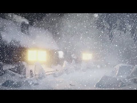 Snowfall & Howling Blizzard – Deep Relaxation & Meditation Soundscape 1 Hour