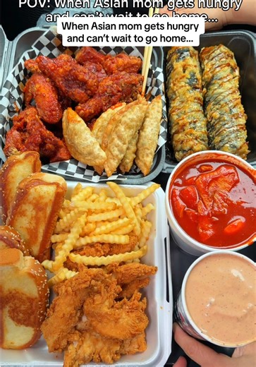 Asian Mom's Mukbang: Deep Fried Sushi and Spicy Chicken