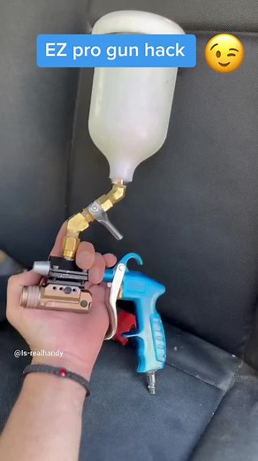 Ez pro texture gun hack #shortvideo #viral #EZ #hack #handyman #texture #smart #diy #huper #draywallfinish