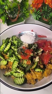 🥗Mazali va To'yimli: Qovurilgan Gulkaramli Salat Tayyorlash 🥦 #food #cooking