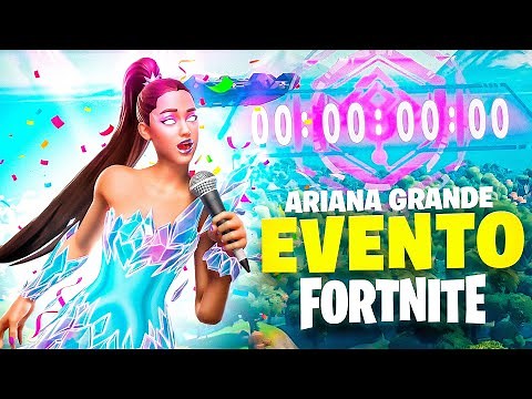 EVENTO *ARIANA GRANDE* CONCIERTO DE FORTNITE | CreativeSergi