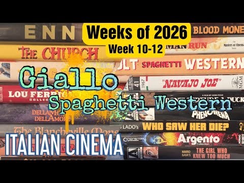 16 ITALIAN MOVIES | Giallo, Spaghetti Western and more | Movie Reviews