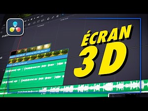Créer l'effet ÉCRAN 3D sur DaVinci Resolve ! Tutoriel