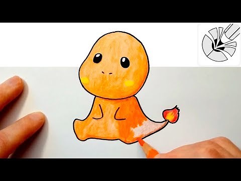How to Draw Pokemon Charmander - Drawing Cute and Easy for Kids