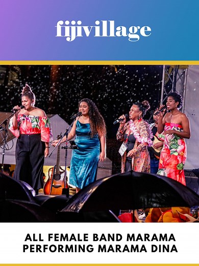 Marama Dina: Fiji's First All-Female Band Performance
