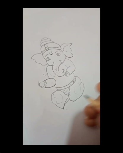 Ganesh ji drawing #trending #subscribe #viralshort