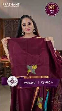 Kalamkari Silk Cottons From Rs.5990/- | Sugar Rush Sale - Upto 30% OFF | Prashanti