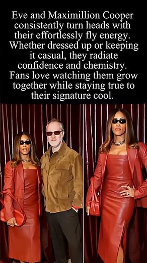 Eve and Maximillion Cooper prove they're still one of the flyest couples #Eve #MaximillionCooper