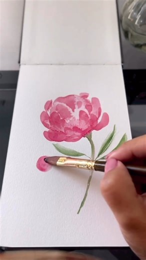 73K views · 1K reactions |  Soft blooms in just a few strokes… In...