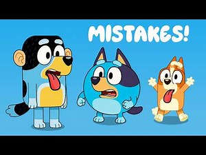 10 FUNNIEST MISTAKES IN BLUEY!