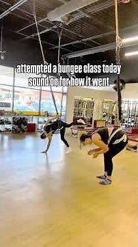 Bungee fitness class fail🪂 #bungeefitness #bunge #funny #fyp #usa🇺🇸