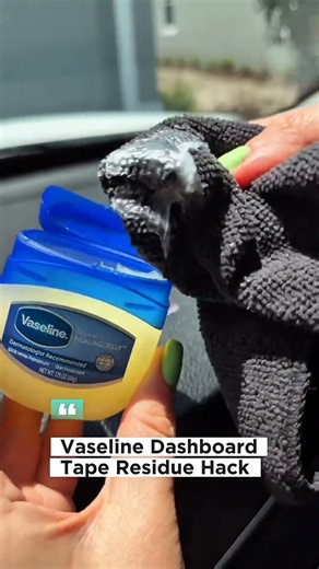How to Easily Remove Tape Residue from Car Dashboard