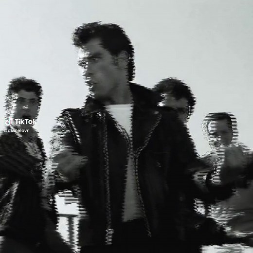 Danny Zuko and John Travolta in the Last Scene of Grease