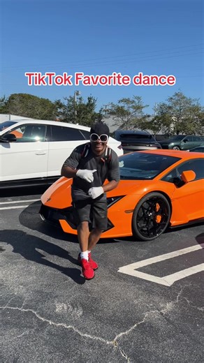 This TikTok Dance Move By The Lamborghini before I get it #fypage #lamborghini #shakealeg #jjuice #trenddance
