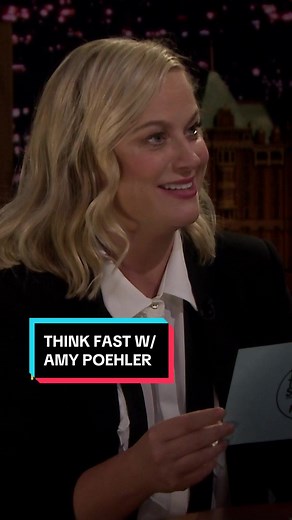 Amy Poehler & Jimmy Fallon Think Fast Q&A