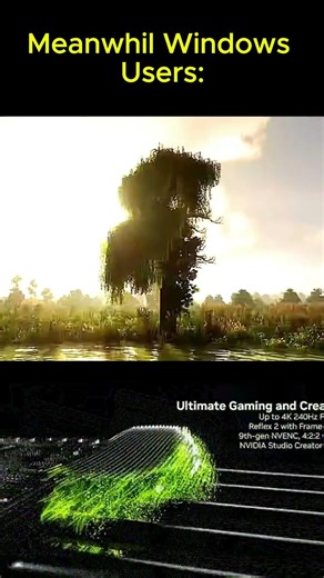Windows VS Mac #pcgaming #minecraft