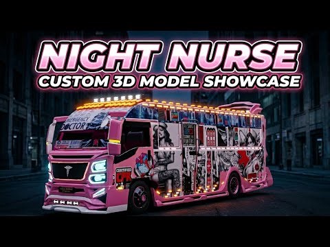 Night Nurse Matatu | Custom 3D model Showcase
