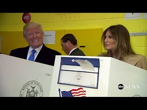 Donald Trump Votes with Melania, Ivanka | Election 2016