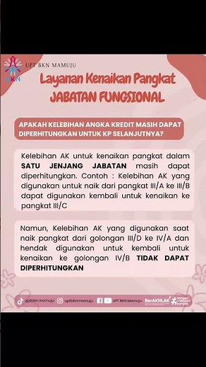 Tentang layanan kenaikan pangkat jabatan fungsional