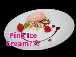 Pink Ice Cream??? | Ruby Chocolate Ice Cream with Raspberry Chunks | Nikeei's Desserts