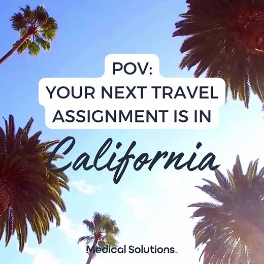 Join the wave of RNs choosing Medical Solutions! 🌊✨ We make traveling a breeze with a lightning-fast application process and the best recruiters in the industry by your side. Let’s make your travel nursing journey as smooth as a California sunset. 🌅✈️ | Medical Solutions