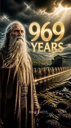 The Man Who Lived 969 Years... 😱 (Bible Fact You Won't Believe)