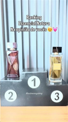 Best perfumes from Natura's Essencial line.