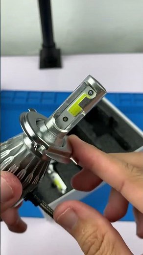 C6 LED HEADLAMP BULB H4 TYPE INSTALL AT ALMERA | SEE THE RESULTS #short #ledheadlamp #shopee #almera