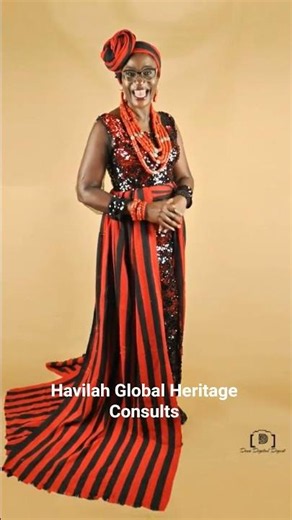 The beauty of Idoma Traditional Dress.